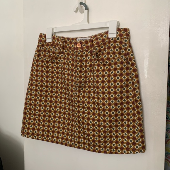 Reformation Mezzanine Jackie High Rise Denim Mini Skirt Size 29 - Picture 4 of 9